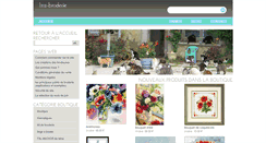 Desktop Screenshot of iza-broderie.com